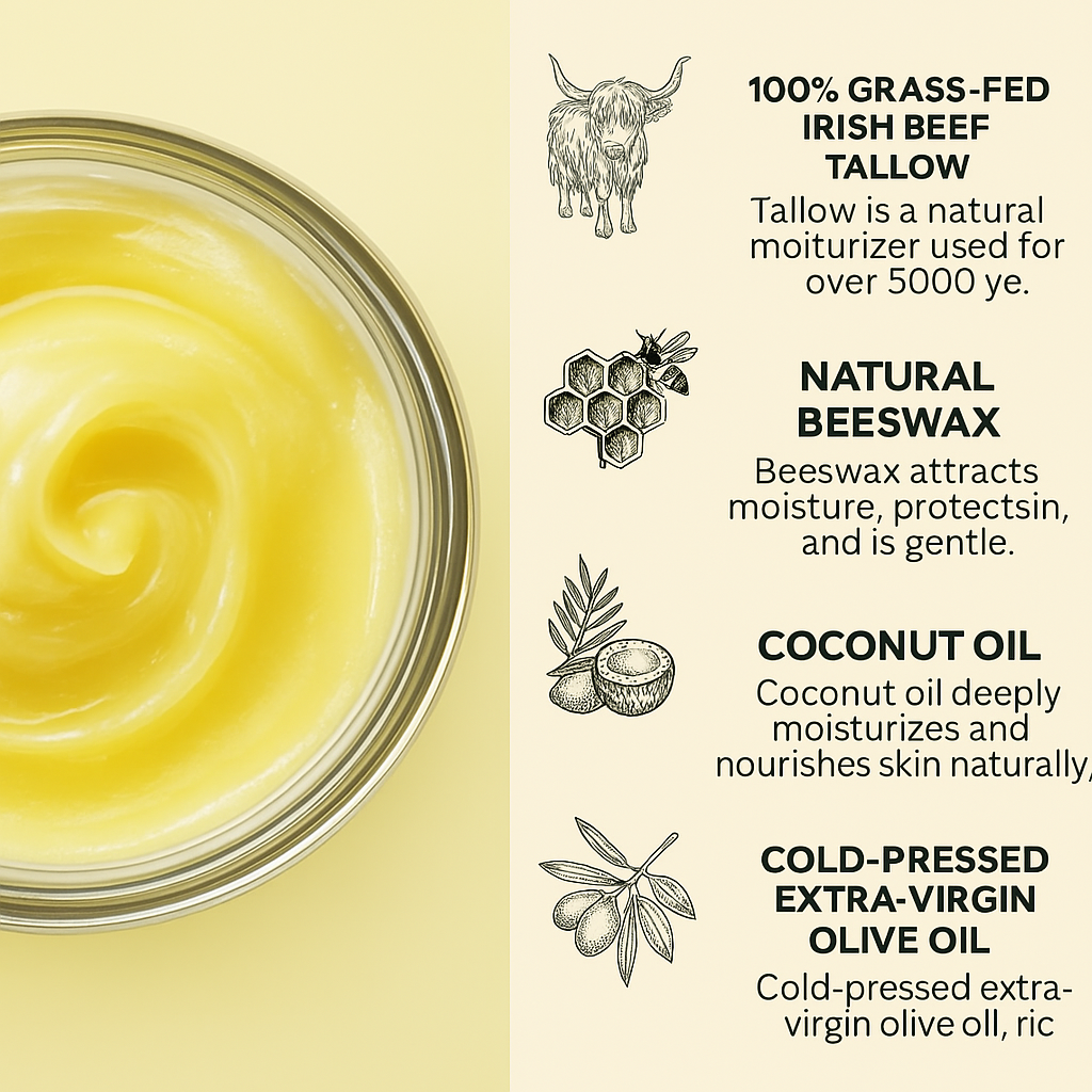 Whipped Tallow Facial Moisturizer