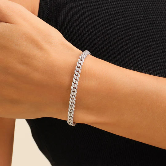 Paved Tennis Bracelet