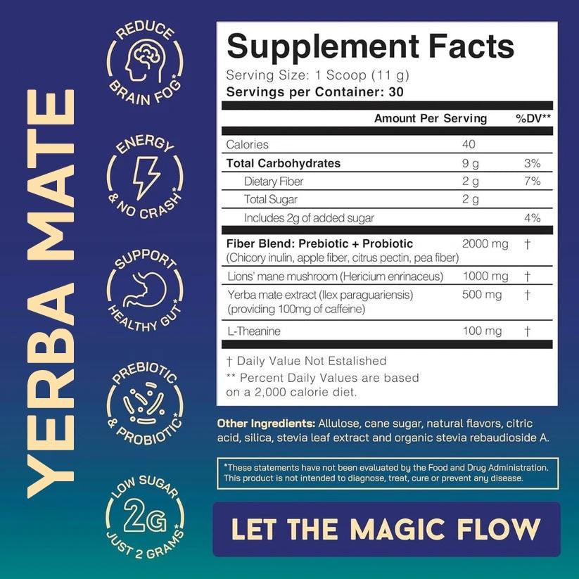 Yerba Mate Instant Tea Powder